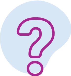 Exclamation mark blue icon